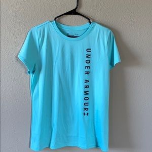 Light Blue Under-Armour T-Shirt